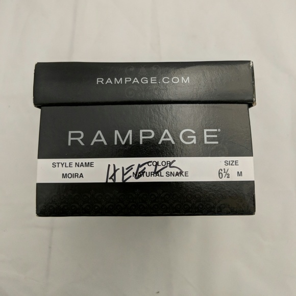 Snake Skin Heels - Picture 4 of 4